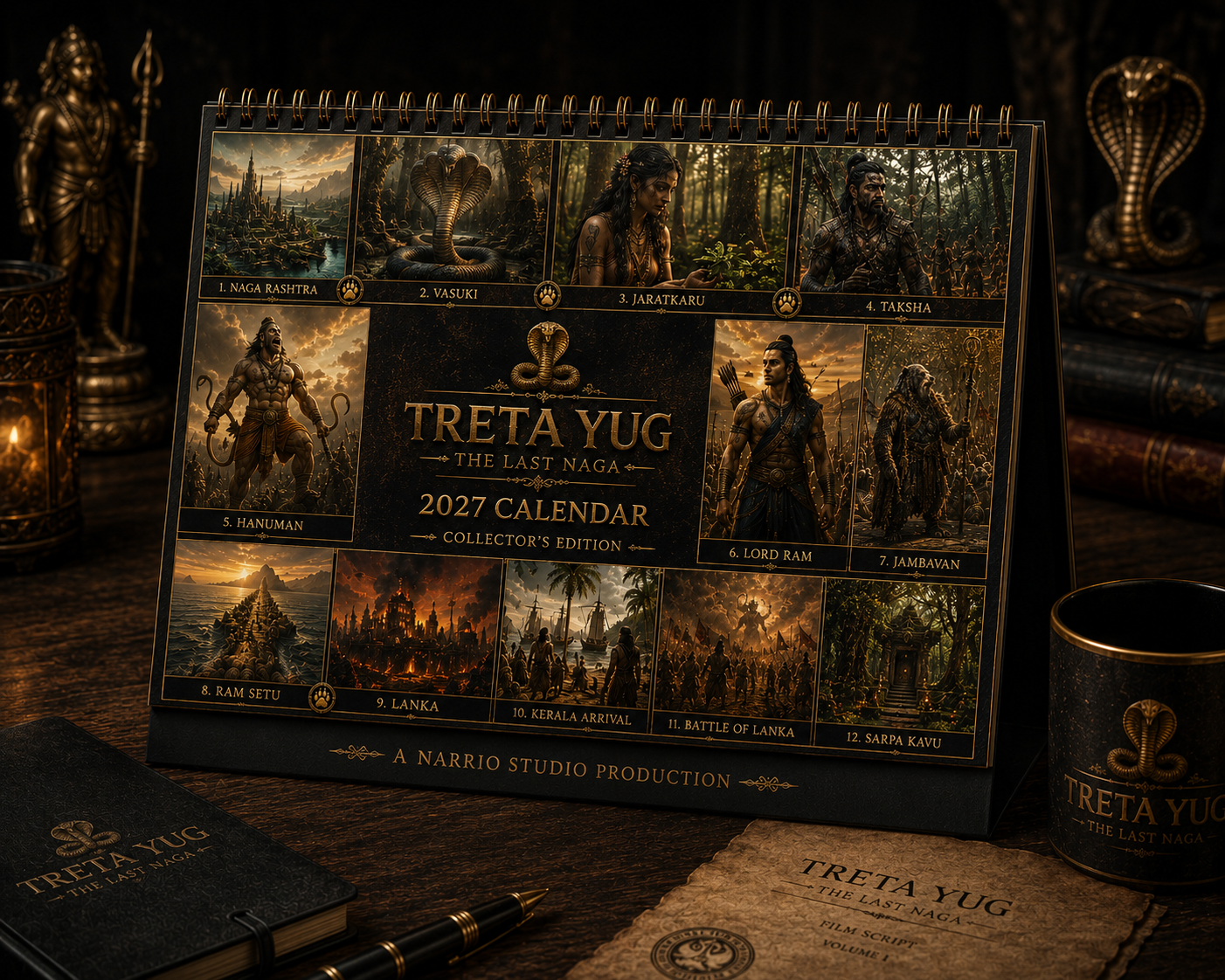 Treta Yug 2027 collector calendar